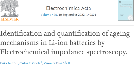 <b>基于EIS阻抗分析锂离子电池的老化机理</b>